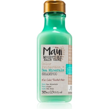 Maui Moisture Colour Protection + Sea Minerals озаряващ и подсилващ шампоан за боядисана коса с минерали 385ml