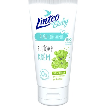 Linteo Baby Bio s nechtíkom lekárskym pleťový krém 75 ml