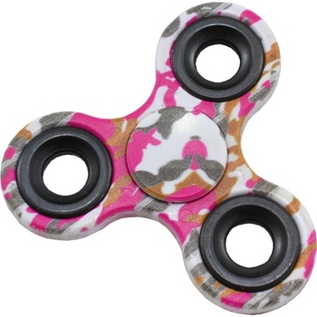 Fidget Spinner finger spin maskáčový ružový