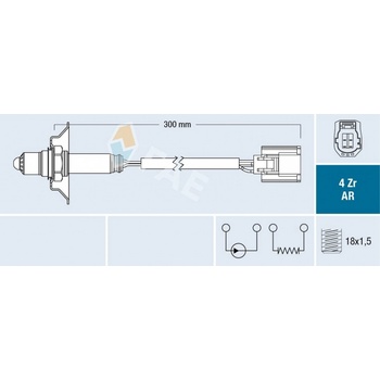 Lambda sonda FAE 75624