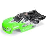 Arrma каросерия зелена/черна: Kraton 4x4