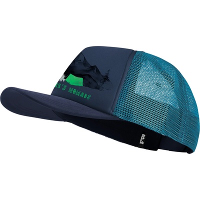 Jack Wolfskin Детска шапка с козирка Jack wolfskin Kid's Animal Mesh Cap - Print Midnight Sky - размер One Size (904-5780-0311)