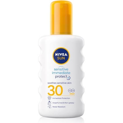 Nivea SUN Protect & Sensitive слънцезащитен спрей SPF 30 200ml