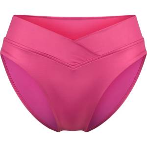 Seafolly Дамско бикини долнище Seafolly Women's Soleil V Front High Cut Pant Bikini bottom - Hot Pink - размер 34 (EU) (150-4281-0212)