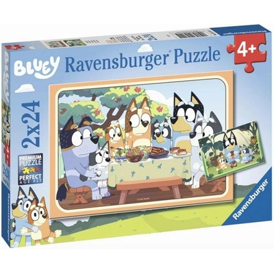 RAVENSBURGER BLUEY 2 X 24 dílků
