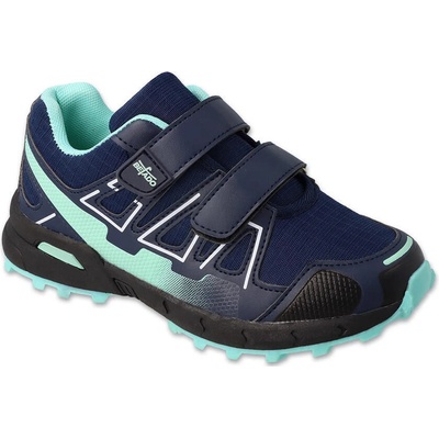 Befado 518X003 518Y003 dětské nepromokavé trekové boty TREK WATERPROOF modré
