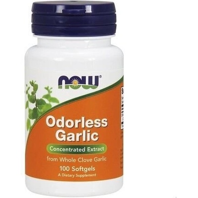 NOW Чесън без мирис | Odorless Garlic | Now Foods (NF180)