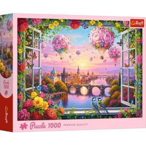 Trefl Пъзел Trefl от 1000 части - Любовта е във въздуха (10972)