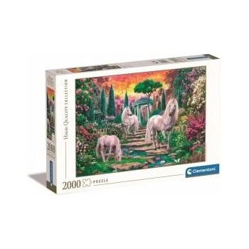 Clementoni Puzzles 2000 HQ Classical Garden Unicorns