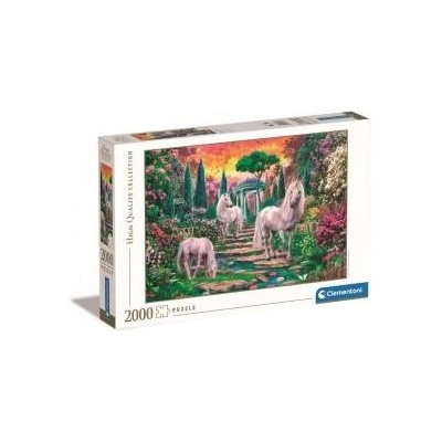 Clementoni Puzzles 2000 HQ Classical Garden Unicorns