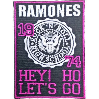 Nažehlovačka Ramones - High School
