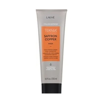 Lakmé Teknia Color Refresh Saffron Copper Mask подхранваща маска с цветни пигменти за съживяване на медни оттенъци 250 ml