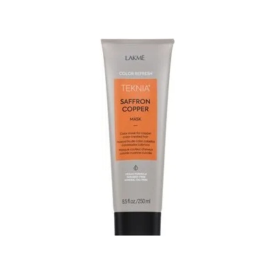 Lakmé Teknia Color Refresh Saffron Copper Mask подхранваща маска с цветни пигменти за съживяване на медни оттенъци 250 ml