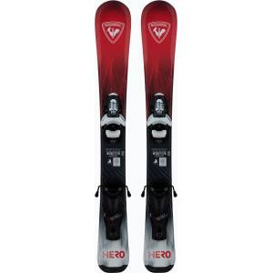 Rossignol Детски ски за спускане със ски автомати Rossignol Hero Kid Pre-Drilled + Team 4 GW