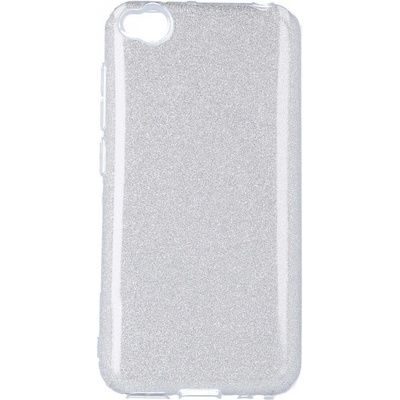TopQ Xiaomi Redmi Go glitter stříbrný 41571