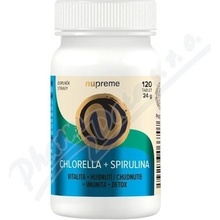 Nupreme Chlorella + Spirulina 120 tabliet