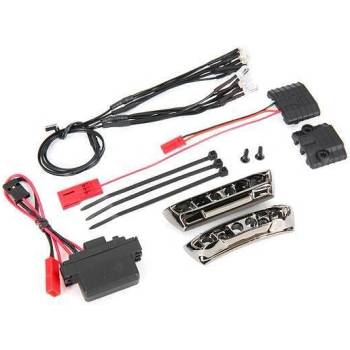Traxxas Лед кид фарове за Мини рево LED light kit, 1/16 Traxxas E-Revo® (includes power supply, front & rear bumpers, light harness (4 clear, 4 red), wire ties) TRX7185A (TRX7185A)