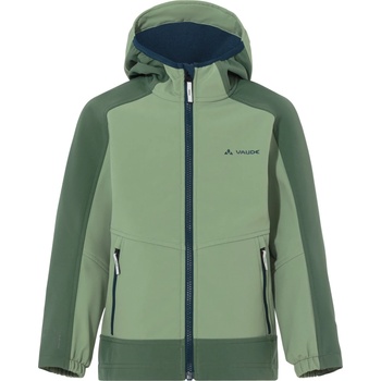 VAUDE Детско софтшел яке Vaude Kid's Rondane Jacket IV Softshell jacket - Willow Green / Dark Sea - размер 104 (EU) (703-3900-1313)