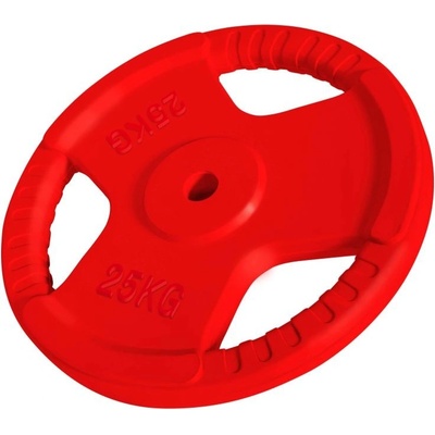 Gorilla Sports litina pogumovaný 25 kg 430 mm