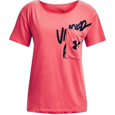 Under Armour Lve Oversized Graphic WM Tee Dámske tričko Lve Overszed Graphic WM Tee