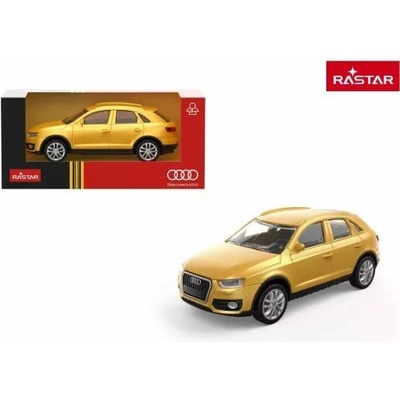 Rastar Kovový model Audi Q3 1:43 zlatý