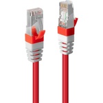 Lindy Пач кабел LINDY 45389, S/FTP, Cat. 6A, 7.5m, червен (LNY-45389)