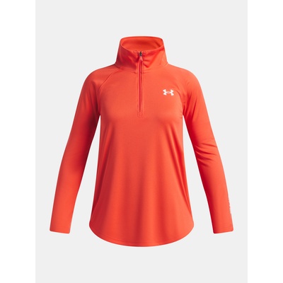 Under Armour Момичешки суитшърт Under Armour UA Tech Wordmark HZ Under Armour | Cherven | Момичешки | 140-146