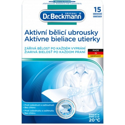 Dr. Beckmann aktivní bělící utěrky 15 ks – Zbozi.Blesk.cz