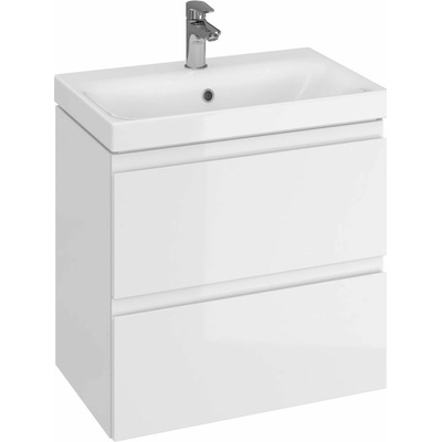 Cersanit Moduo Skříňka s umyvadlem 60 cm, snížená hloubka skříňky, bílá S801-227-DSM
