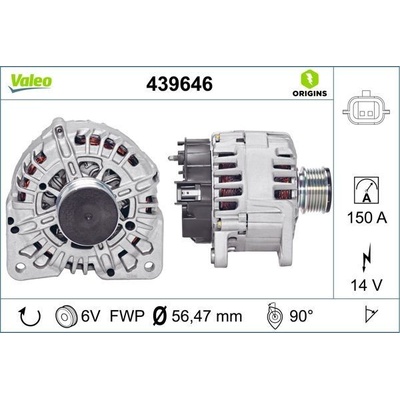 Generátor VALEO 439646