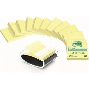 Post-it Z-Notes 76x76mm (R330-18) (+ feeder) yellow (12x100)