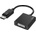 Hama Адаптер HAMA DisplayPort мъжко - DVI женско, Ultra-HD 4K, Essential, Черен (HAMA-200336)