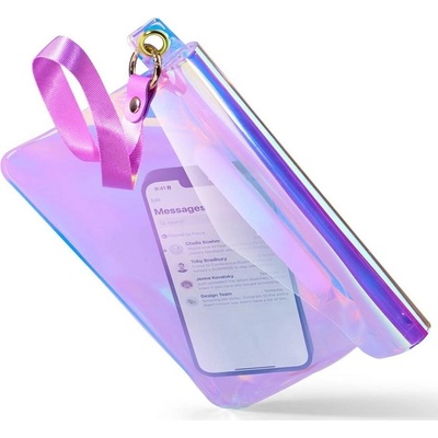 Cellularline Водоустойчив калъф Cellularline - Voyager, IP64, 8'', прозрачен (VOYAGERPOUCH23T)