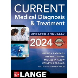 Current Medical Diagnosis and Treatment 2024 | Stephen Mcphee, Michael Rabow (ISBN: 9781265556037)