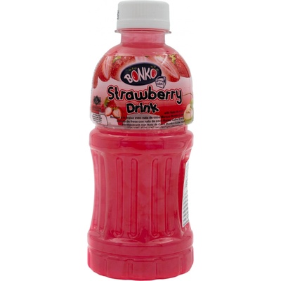 Bonko Nápoj jahodový s kúskami kokosového gélu 320 ml