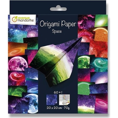 Clairefontaine Sada papírů Origami Vesmír 60 listů