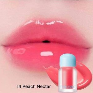 TOCOBO - Juicy Berry Plumping Lip Oil 4g - 14 PEACH NECTAR