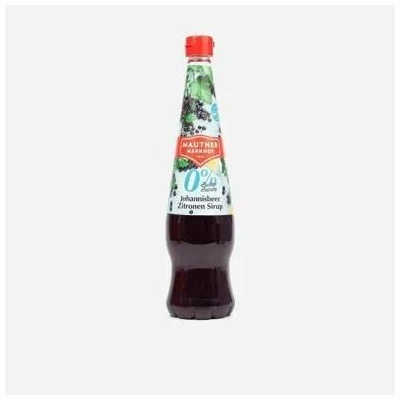 Mautner Markhof Sirup 0% cukr Černý rybíz-citron 12 x 700 ml