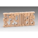 Wissner sada stohovacích čísel 11 ks