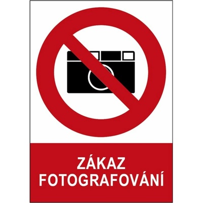 Zákaz fotografování, Fólie A4