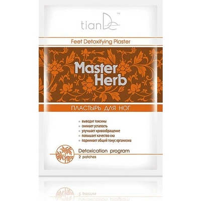 tianDe náplast na nohy Master Herb 2 ks