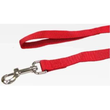 Croci Nylon Lead - Повод за кучета с дръжка 10мм. X 1200 мм. червен