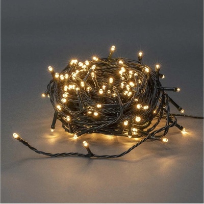 Nedis Nedis CLLS180- LED Vonkajší vianočný záves 180xLED 7 funkcií 16,5m IP44 teplá biela NE0534