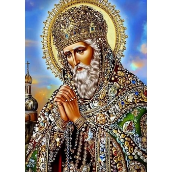 Norimpex - Puzzle Diamant painting: Patron saint 30x40cm - 1 - 39 piese