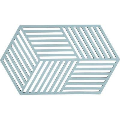 Zone Denmark Подложка за горещи съдове Hexagon 24 см пастелно синя (31615)