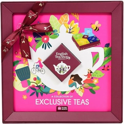 English Tea Shop Exkluzivní čaje 4 příchutě 32 ks