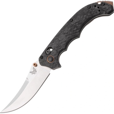 Benchmade MINI BEDLAM, S90V, Carbon Fiber, AXS 865-02