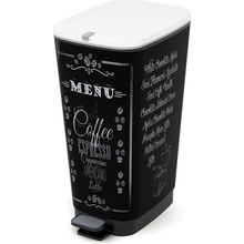 KIS CHIC BIN L 50 l Odpadkový koš coffee menu