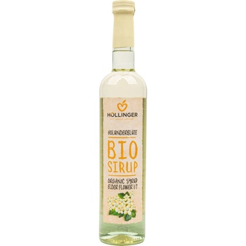 Hollinger Sirup z kvetu bazy čiernej Bio 0,5 l