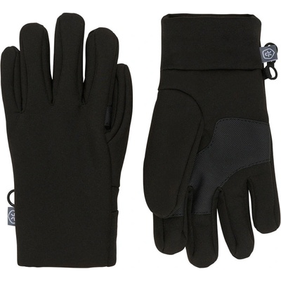 Color Kids Gloves Softshell-6482.1191-Black Černá